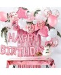 Brand New Pink  Birthday Party Decoration Set