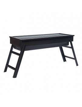 Homeware Freestand Charcoal Party Grill Rectangle with shelf and rack