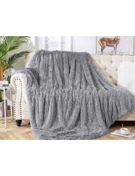 Fluffy soft Faux fur Blanket 200*230CM