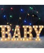 LED letter lights Letter signs light-up letters for decor of wedding, xmas and..