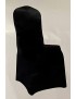 1x Elastic Chair Covers DCC11 black