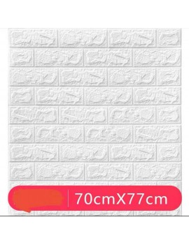 Peel and Stick 3D Wall Panels Brick Wallpaper for  Wall Decor