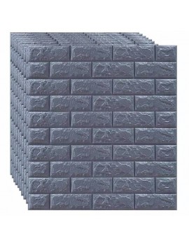 Peel and Stick 3D Wall Panels Brick Wallpaper for  Wall Decor