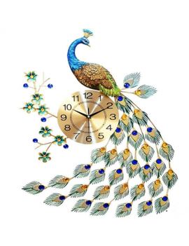 Brand New Peacock Clock 78*50cm