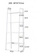 4-tier Iron Ladder Bookcase