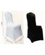1x Elastic Chair Covers DCC11 white/black