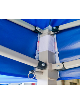6x3m Blue Gazebo Tent Shelter good for outdoor picnics beaches parks garden