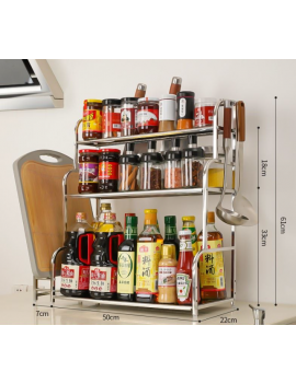 3 tier kitchen Organizer rack