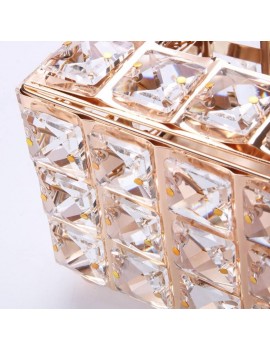 Golden Crystal Tissue Box
